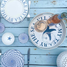 Load image into Gallery viewer, Blue Tea by the Sea - Bamboo Fibre Starfish Tray