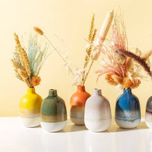 Load image into Gallery viewer, Mojave Glaze Yellow Vase