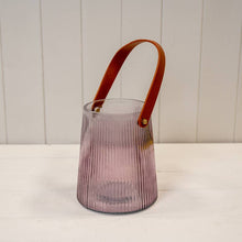 Load image into Gallery viewer, Amethyst Glass Lantern