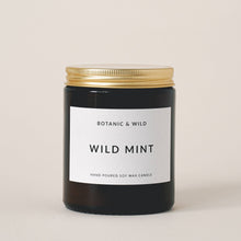 Load image into Gallery viewer, WILD MINT Scented Soy Candles