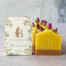 Load image into Gallery viewer, Rose Geranium Handmade Soap