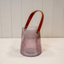 Load image into Gallery viewer, Amethyst Glass Lantern