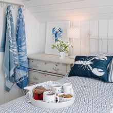 Load image into Gallery viewer, Blue Tea by the Sea - Bamboo Fibre Starfish Tray