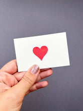 Load image into Gallery viewer, Red Heart Tiny Note Box