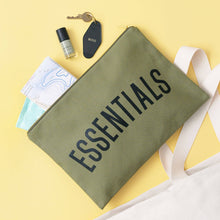 Load image into Gallery viewer, Essentials - Olive Green Extra Large Pouch