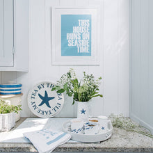 Load image into Gallery viewer, Blue Tea by the Sea - Bamboo Fibre Starfish Tray