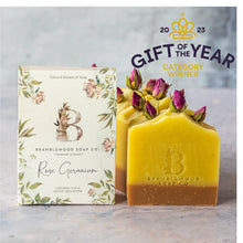 Load image into Gallery viewer, Rose Geranium Handmade Soap