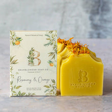 Load image into Gallery viewer, Rosemary & Orange Handmade Soap