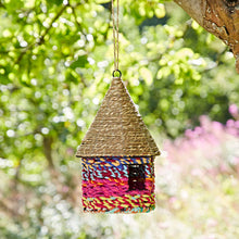 Load image into Gallery viewer, Octagonal Recycled Cotton Birdhouse - Handmade

