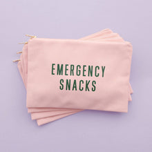Load image into Gallery viewer, Emergency Snacks - Blush Pink Pouch
