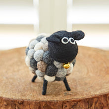 Load image into Gallery viewer, Felt Sheep Ornament - Handmade
