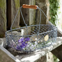 Load image into Gallery viewer, Sophie Conran - Large Harvest Basket Grey
