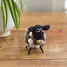 Load image into Gallery viewer, Felt Sheep Ornament - Handmade
