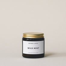 Load image into Gallery viewer, WILD MINT Scented Soy Candles
