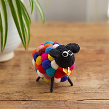 Load image into Gallery viewer, Felt Sheep Ornament - Handmade
