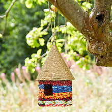 Load image into Gallery viewer, Octagonal Recycled Cotton Birdhouse - Handmade
